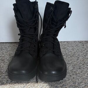 Women's Black Combat Boots
